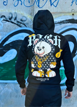 CONJUNTO CHÁNDAL DE OSO ROJO