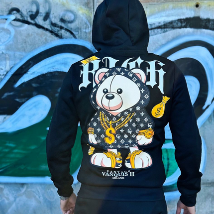 CONJUNTO CHÁNDAL DE OSO ROJO