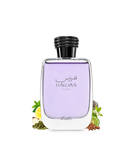 HAWAS FOR HIM – RASASI - EAU DE PARFUM - 100 ML