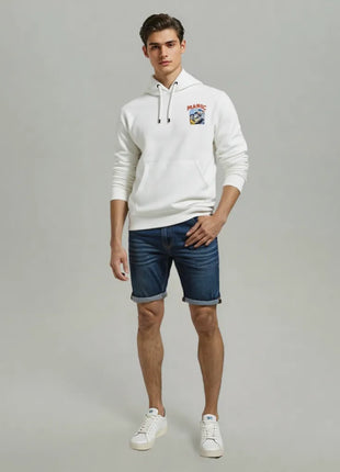 SUDADERA DE MAROC BLANCA