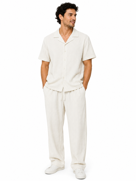 CONJUNTO CAMISA PANTALÓN BEIG