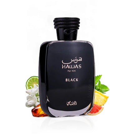 HAWAS BLACK - RASASI - EAU DE PARFUM – 100 ML