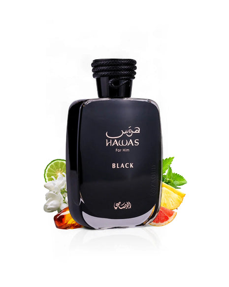 HAWAS BLACK - RASASI - EAU DE PARFUM – 100 ML