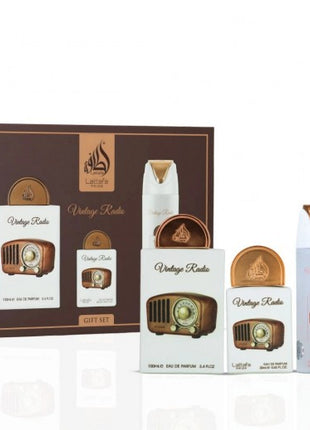 VINTAGE RADIO - PACK REGALO - LATTAFA PRIDE