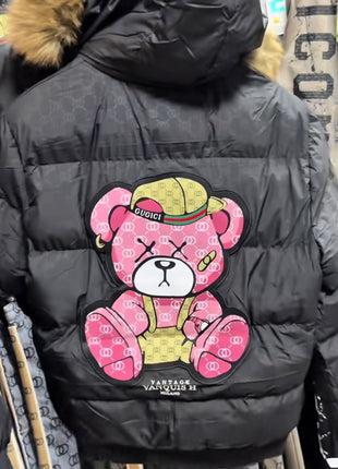 CHAQUETA DE OSO ROJO