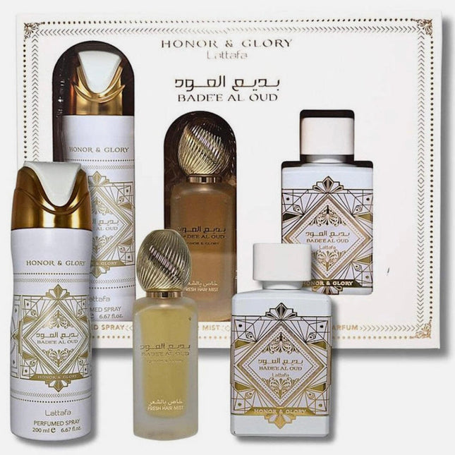 BADE’E AL OUD HONOR & GLORY - PACK DE REGALO - LATTAFA