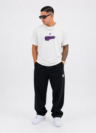CAMISETA MIAMI OVERSIDE COLOR BLANCO