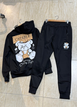 CONJUNTO CHÁNDAL DE OSO NEGRO