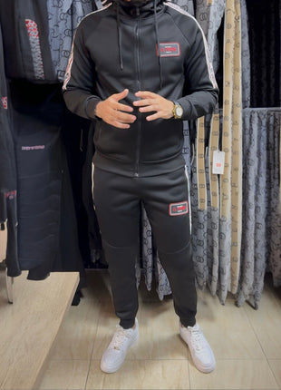 CONJUNTO CHÁNDAL EL PATRÓN VIRAL NEGRO