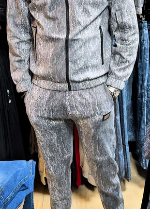 CONJUNTO CHANDAL TREND GRIS