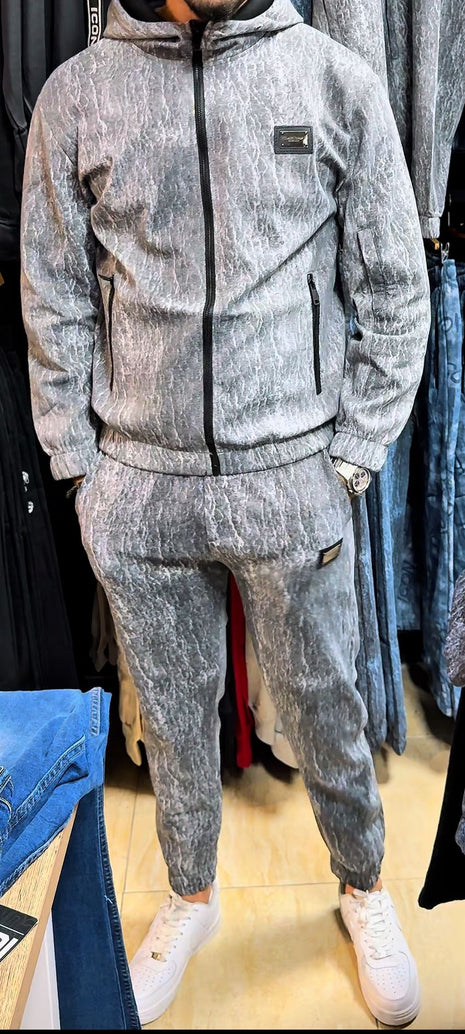 CONJUNTO CHANDAL TREND GRIS