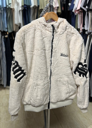 CHAQUETA DIBISION VIRAL BEIGE