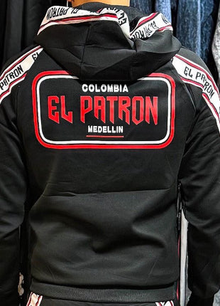 CONJUNTO CHÁNDAL EL PATRÓN MAS VENDIDO NEGRO