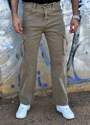 PANTALÓN CARGO MARRÓN