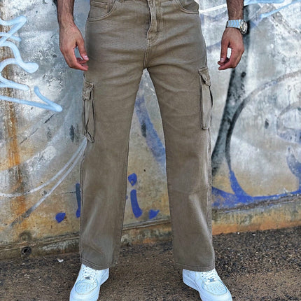 PANTALÓN CARGO MARRÓN