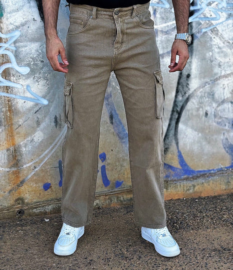 PANTALÓN CARGO MARRÓN