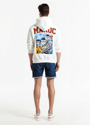 SUDADERA DE MAROC BLANCA