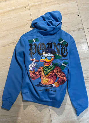 SUDADERA EL PATO URBAN STYLE AZUL