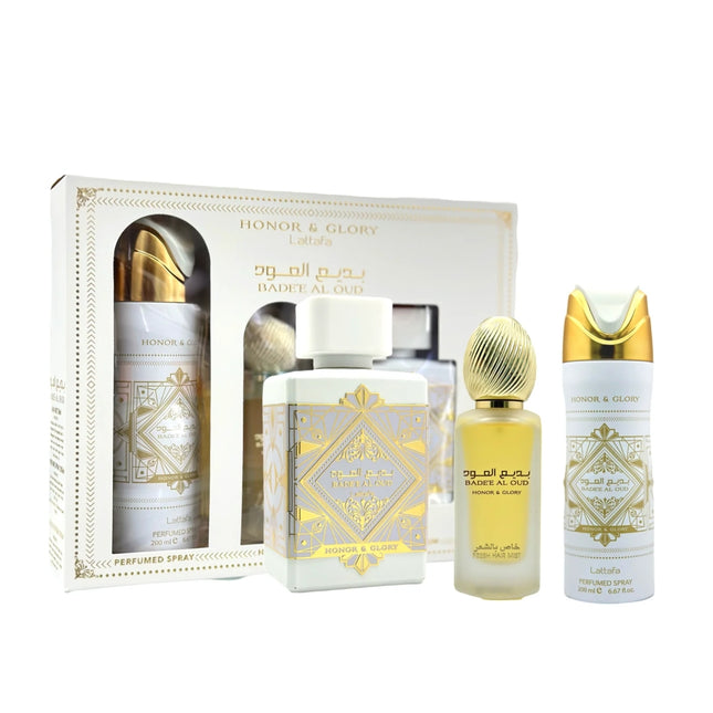 BADE’E AL OUD HONOR & GLORY - PACK DE REGALO - LATTAFA