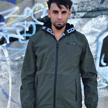 CHAQUETA DE ICON2 NEGRA