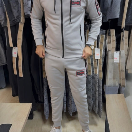 CONJUNTO CHANDAL EL PATRÓN VIRAL GRIS