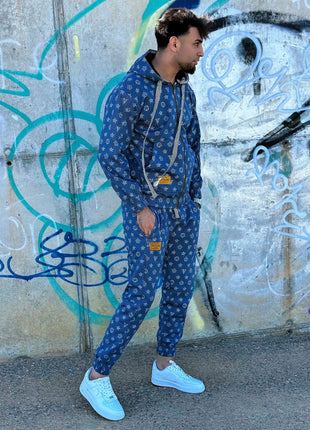 CONJUNTO CHÁNDAL ROSUAL AZUL