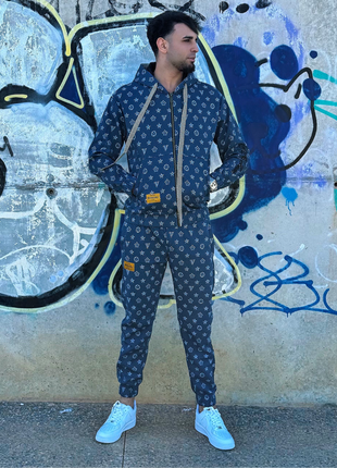 CONJUNTO CHÁNDAL ROSUAL AZUL