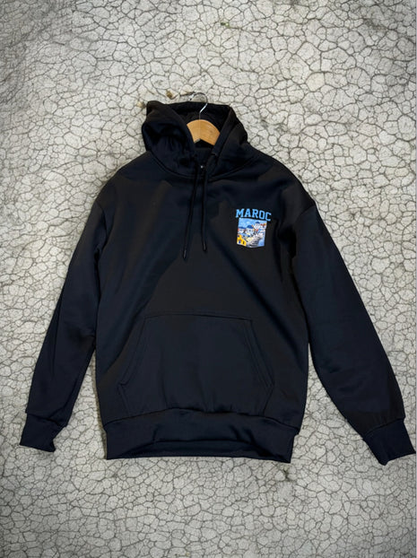SUDADERA DE MAROC NEGRA