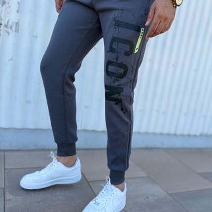CONJUNTO CHÁNDAL ICON GRIS