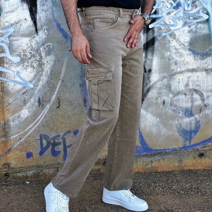 PANTALÓN CARGO MARRÓN