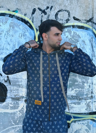 CONJUNTO CHÁNDAL ROSUAL AZUL