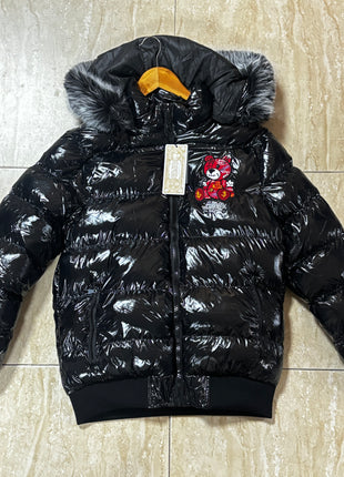 CHAQUETA DE OSO ROSA