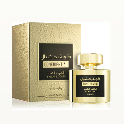CONFIDENTIAL PRIVATE GOLD – LATTAFA – EAU DE PARFUM – 100 ML