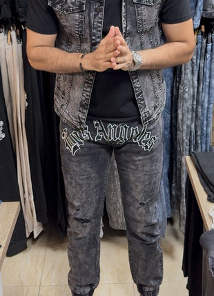 CONJUNTO LOS ANGELES GRIS