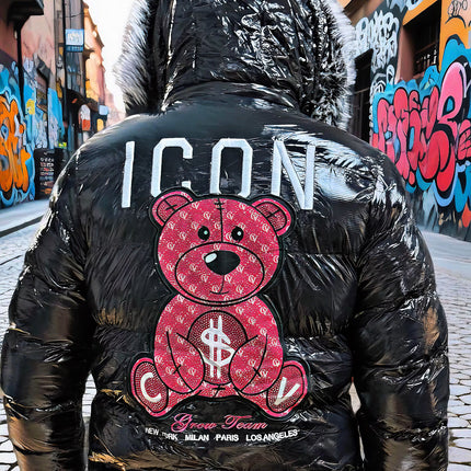 CHAQUETA ICON OSO GRIS