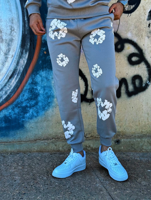 PANTALÓN CHÁNDAL FLORES