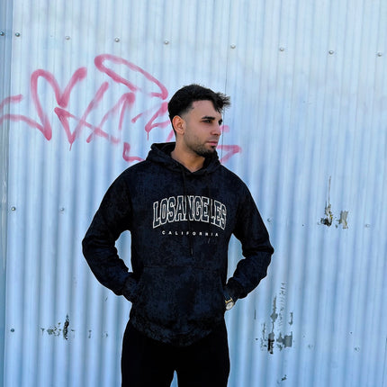 SUDADERA BEIGE DE LOS ANGELES