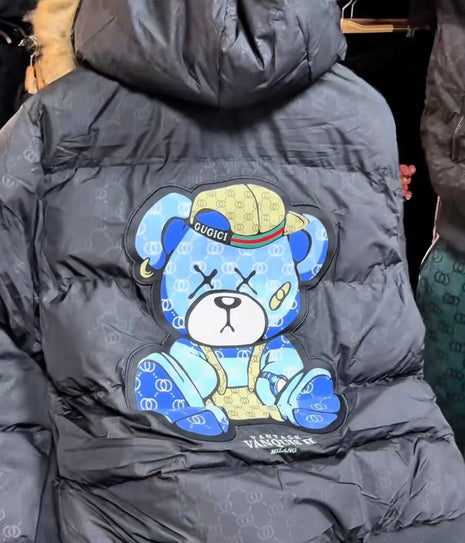 CHAQUETA DE OSO GRIS