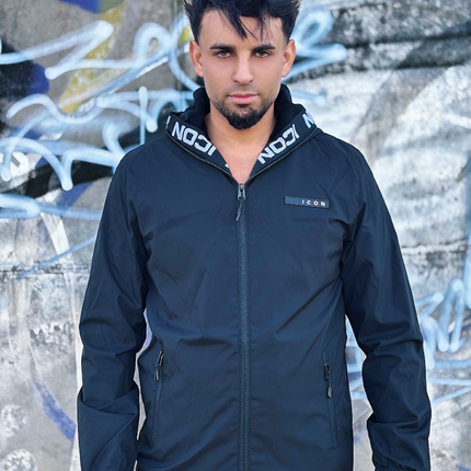 CHAQUETA DE ICON2 NEGRA