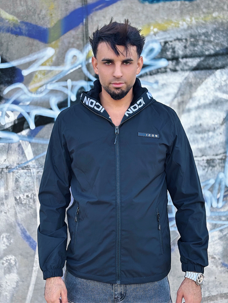 CHAQUETA DE ICON2 NEGRA