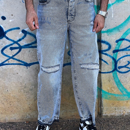VAQUERO DESGASTADO AZUL