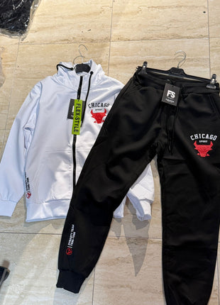 CONJUNTO CHÁNDAL CHICAGO VIRAL EN ROJO