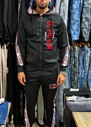 CONJUNTO CHÁNDAL EL PATRÓN MAS VENDIDO NEGRO
