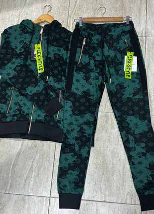 CONJUNTO CHÁNDAL VIRAL VERDE