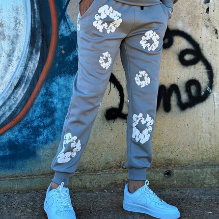PANTALÓN CHÁNDAL FLORES
