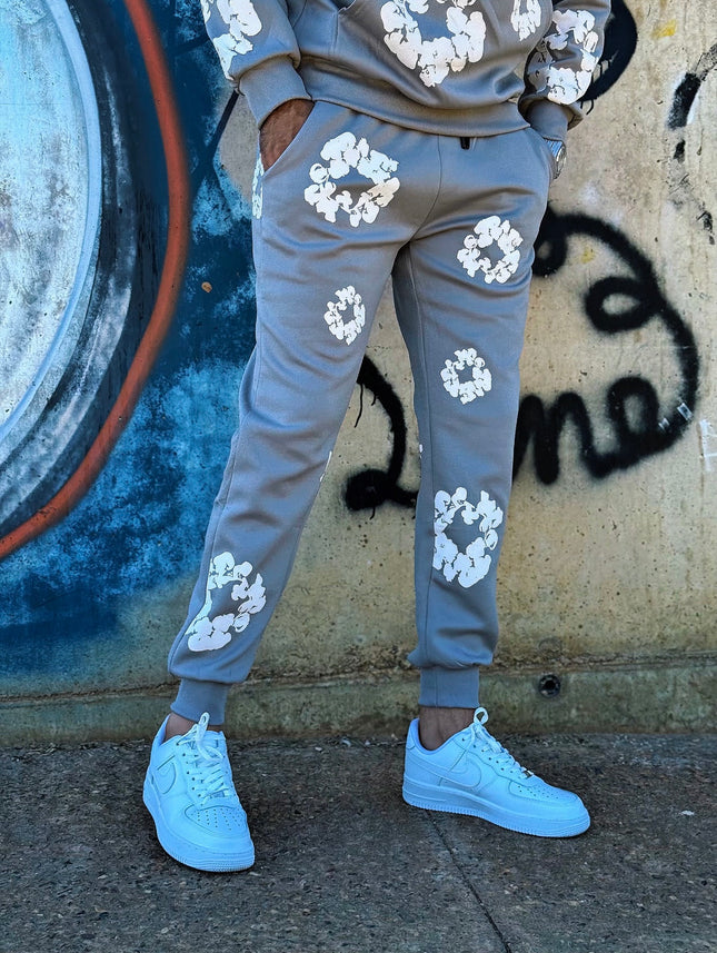 PANTALÓN CHÁNDAL FLORES