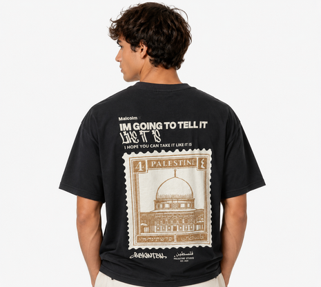 CAMISETA OVERSIDE PALESTINA