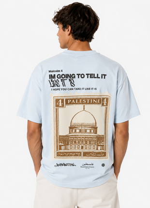CAMISETA OVERSIDE PALESTINA