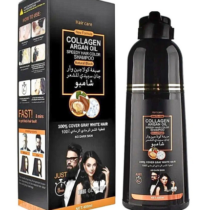 COLLAGEN ARGAN OIL SPEEDY HAIR COLOR SHAMPOO – 400 ML