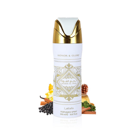 BADEE AL OUD HONOR & GLORY – LATTAFA – DESODORANTE SPRAY – 200 ML
